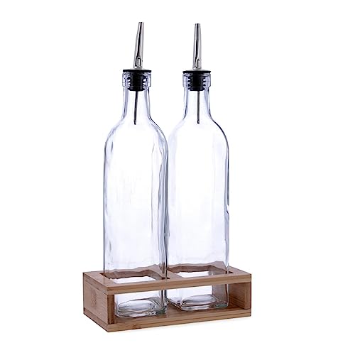 Quid Naturalia Set Aceitera Y Vinagrera Vidrio 500ml