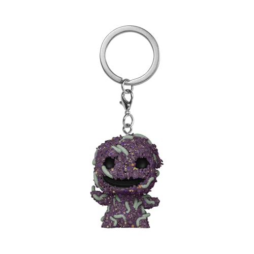 Funko Pop! Llavero: Pesadilla Antes de Navidad - Oogie - (bichos) - Brilla en la Oscuridad - Llavero novedoso TNBC - Mini Figura Coleccionable - Relleno para calcetín - Idea para Regalo