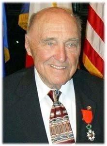 Pictured is Frank Wiswall, when he was decorated with the French Legion of Honor.