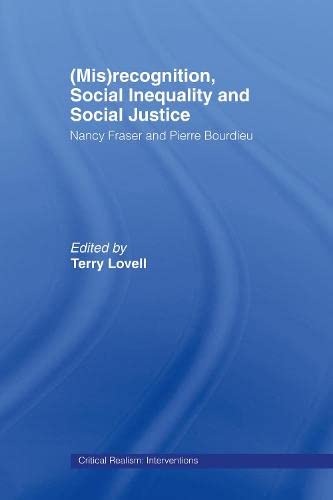 Buy (Mis)recognition, Social Inequality and Social Justice — BookShops.in