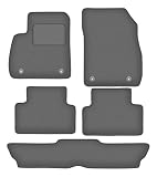 Alfombrillas de grafito para Opel Zafira C 7 plazas (2012-2019)