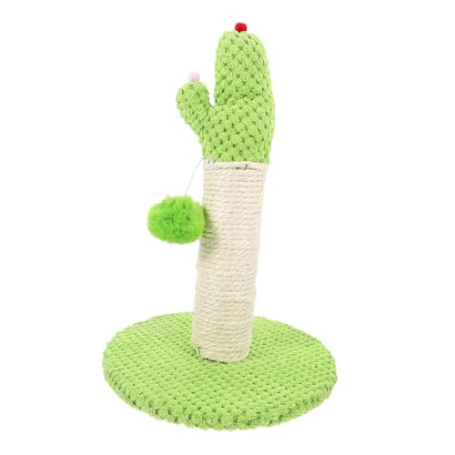 BESPORTBLE Adorable Kitten Scratcher Cat Climbing Frame Cactus Skin-Friendly Easy to Cat Health Promoter