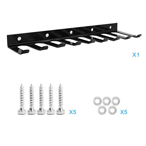 Aoneky Baseball Bat Rack - Holds 16 Bats - Softball Bat Holder - Metal Baseball Bat Display Hanger - Wall Mount Baseball Bat Hook #TOP1