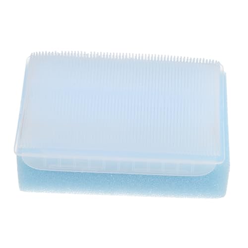 JOINPAYA Cepillo Sensorial para Baño de Bebés Azul Reutilizable Suave Exfoliante y Masajeador Ergonómico Multiusos para Edades para Cuidado y Sensorial Ducha y Viaje