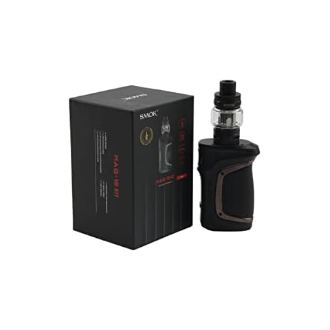 Smok Mag-18 Kit mit 7,5 ml TFV18-Tank 230 W Mod 0,96-Zoll-Bildschirm IQ-X-Chip Kindersicheres Top-Filling-System Kein Nikotin Schwarz Cover
