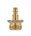 Camco RV Blowout Plug for Winterization - Features Brass Quick Connect-Aids for Easy Attachment - Essential RV Winterization Tool Prevents Freeze Damage (36143)