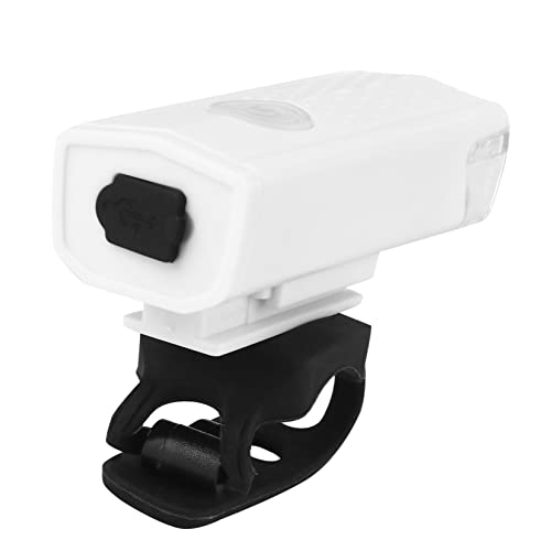 Happyyami 1 Set USB Bike Light Rechargeable Front Lamp with Rotation Night Riding Safety Light for Outdoor Cycling for Versatile Use