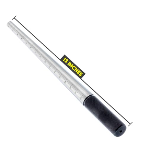 SE 13-Inch Polished Steel Mandrel