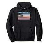 Vintage Sunset American Flag Juilliard, Texas Pullover Hoodie