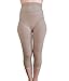 Bioflect® FIR Therapy Anti Cellulite Micromassage Compression Capri Pants for Lymphedema & Lipedema Support (XXL NUDE)