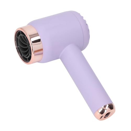 Asciugacapelli Ionico Senza Fili, Asciugacapelli Ricaricabile Tramite USB a Caldo Freddo, Piccolo Asciugacapelli Portatile Ad Asciugatura Rapida per Viaggi in Dormitorio, Salone
