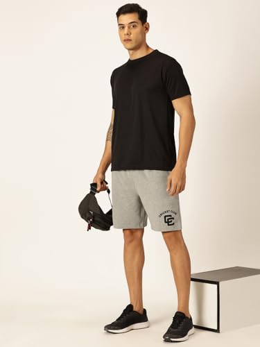 Image of Thomas Scott Men's | Solid | Chino Shorts | Regular Fit | Cotton Blend | Above Knee | Knitted Short