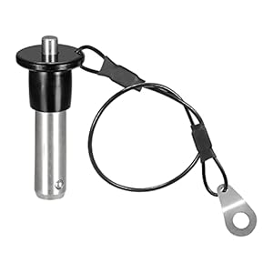 Sourcing Map Kugelsperrbolzen Edelstahl 12mm-28mm