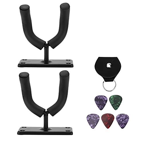 Keeper Support mural pour guitare Stable Guitars Crochet Kit Support en forme de U Structure solide pour écran - Les Beatles, Paul McCartney, John Lennon, RIngo Starr, George Harrison Keeper Support mural pour guitare Stable Guitars Crochet Kit Support en forme de U Structure solide pour écran