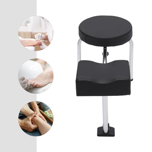 Pedicure-Foot-Rest-Stool-Chair-Pedicure-Stool-Pedicure-Foot-Rest-Stand-with-Adjustable-Leg-Rest-PVC-Pad-for-Nail-Tech-Spa-Beauty-Salon-Studio-Equipment-Supplies-Black