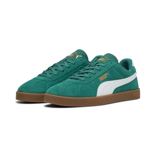 PUMA Erwachsene Club II Sneakers 43, Wild Green White Gold