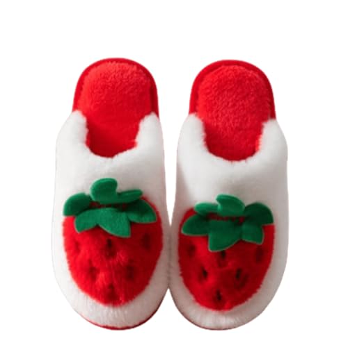 Nevka Fuzzy Fruit Slipper for a Kawaii Winter Fluffy Comfort with Adorable Design Thick Plush Warm Cute Aesthetic Delight