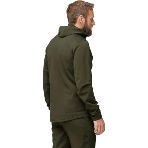 Image of Fjallraven Keb Fleece Men's Hooded Jacket - Insulated Fleece, Breathable Warmth, Durable Construction - Hiking, Trekking