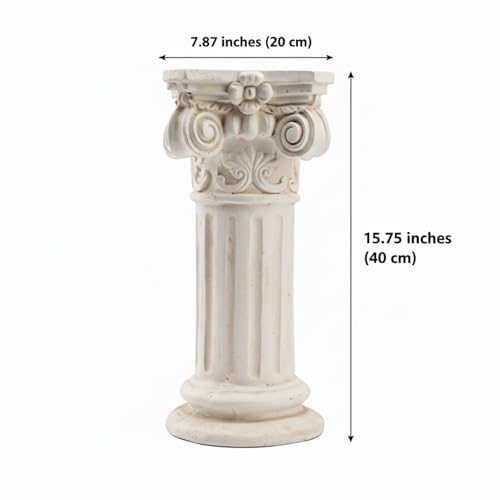 Support pour plantes 40 cm haut, piédestal colonne romaine pour mariage - 3
