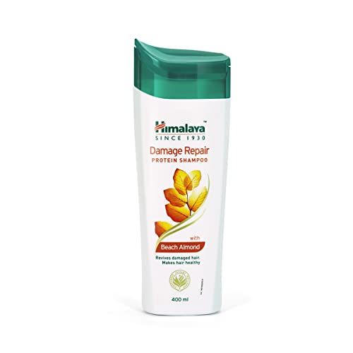 Image of Himalaya Damage Repair Protein Shampoo 400ml & Himalaya Purifying Neem Face Wash, 400 ml
