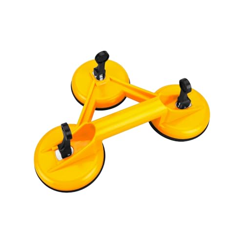 Avilia Ventouse triple pour verre – supports à ventouse pour réparations et miroirs, charge jusqu'à 75 kg, pour installation et retrait, 23 x 11,5 cm