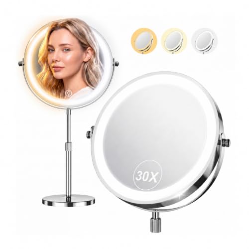 Dienmern 1X/30X Magnifying Makeup Mirror