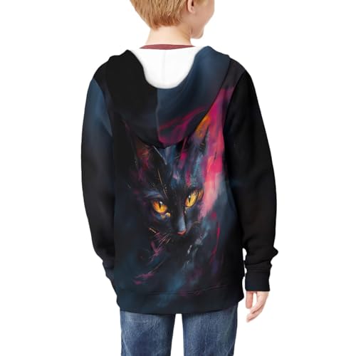 HUIACONG Kids Sweatshirts Boys Zip Up Hoodie for Children4