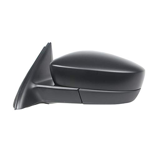 2011-2018 Volkswagen Jetta Driver Side Power Door Mirror; With Heated Glass; Without Lane