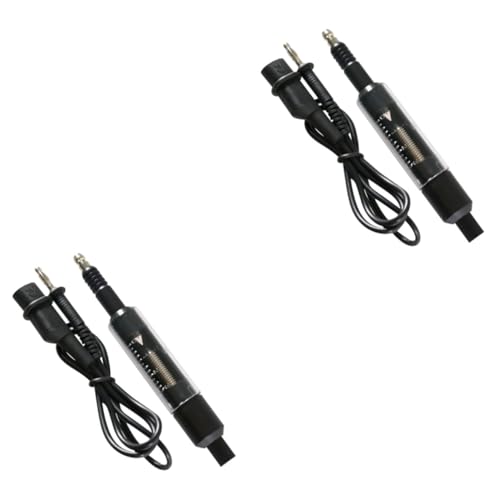 Ciieeo 2 Pezzi Tester per Accensione per Auto Strumento Della Bobina Accensione e Candela Design Ergonomico con Manicotto Finestra Trasparente per Monitoraggio Sicuro Pratica per