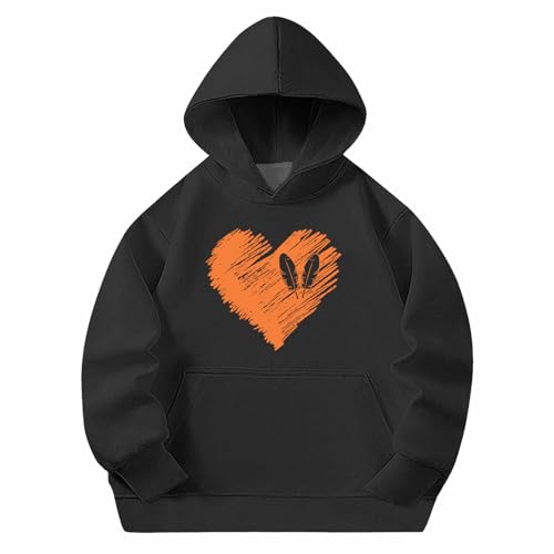 Hoodies for Teen Girls Trendy Oversized Long Sleeve Hooded Sweatshirt Tops Fall Winter Preppy Clothes 4-14 Years3