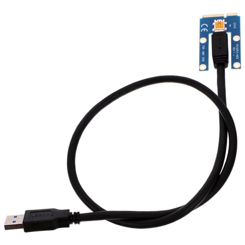 HOMSFOU Tarjeta gráfica Externa para portátil GPU Externa del Ordenador gráficos de extensión pcie Express Ordenador portátil Tarjetas gráficas Partes de una computadora USB