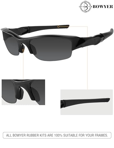 Image of Bowyer Replacement Nose Pads Compatible with Oakley Commit SQ OO9086 /Flak 2.0 OO9295 /Flak Jacket /Si Speed Jacket Sunglass