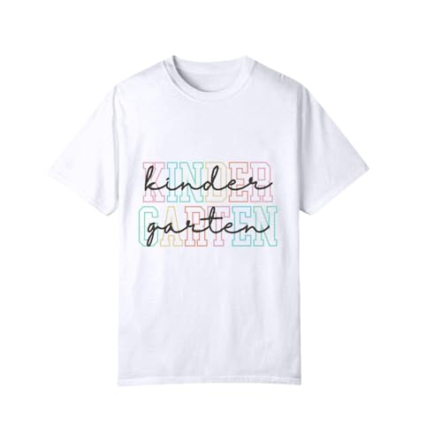 Girls Preppy T Shirts Cute Graphic Back to School Tshirts Tops Kids First Day of School Tees Toddler Preschool Clothes3