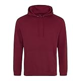 COOZO Unisexo College Sudadera - Borgoña - S