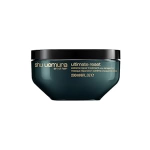 Shu Uemura Ultimate Reset Extreme Repair Hair Mask – Strengthens to Reduce Breakage and Split Ends, Deeply Conditions and Nourishes, With Japanese Rice Extract