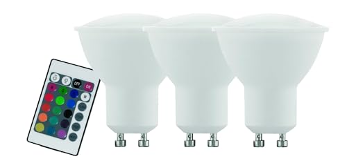 Ampoule LED Eglo 10687 GU10 4W pour remplacer les spots halogènes chauds