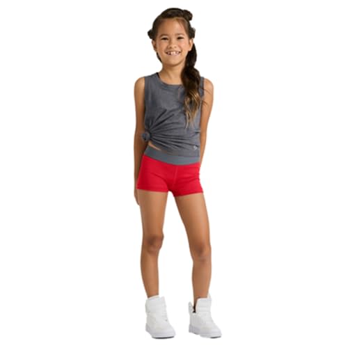 Soffe Girls' Lowrise Dri Short, 2.5