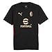 PUMA Men's Soccer AC Milan Training Jersey - Official Team Branding. Licensed A.C. Milan Product (US, Alpha, Small, Regular, Regular, Black)