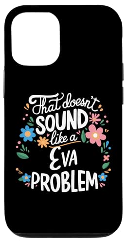 Eva Personalized Cute Flower Girls Eva Name スマホケース iPhone 12/12 Pro 用