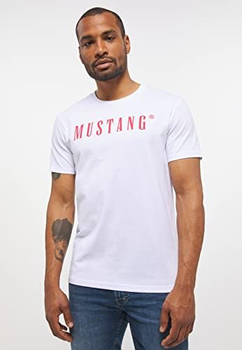 MUSTANG Koszulka Mężczyźni Alex C LOGO Tee 1013221-2045