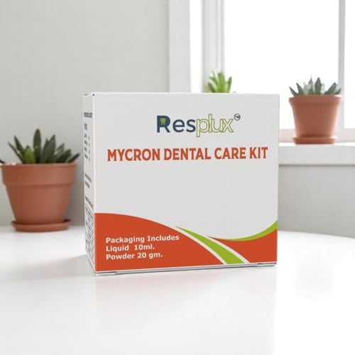 Image of Resplux Mycron Zinc Oxide Eugenol Cement Dental Care Travel Kit for Crowns and Bridges Filling