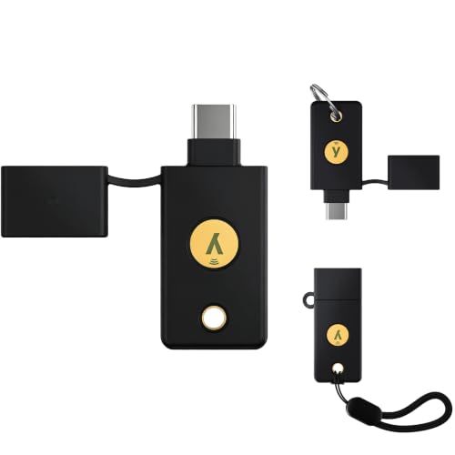 Case for YubiKey 5C NFC Silicone Protective Cover Holder Fit for Yubico Security Key C NFC Quick Access & Everyday Protection