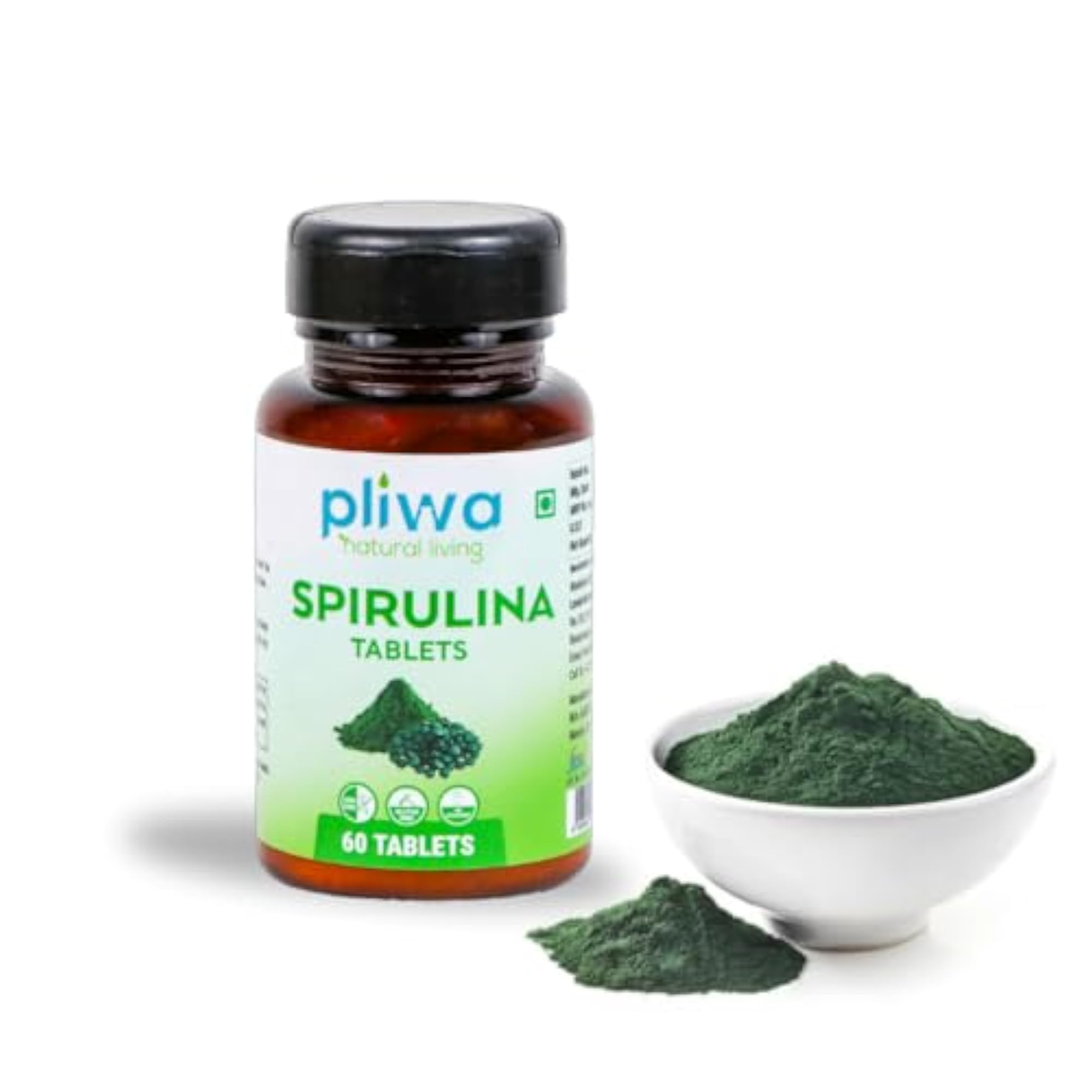 Pliwa's Organic Spirulina Vegan Tablets (500mg)