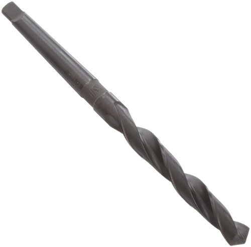 Drill America 1-5/32" 3MT High Speed Steel Undersized Shank Taper Shank Drill Bit, DWDTS Series