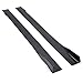 HECASA Pair Side Skirt Extension Compatible with 2014-2023 Infiniti Q50 All Model Rocker Panel Guard Splitter Lip Body Kit Replacement Glossy Black (ABS Plastic)