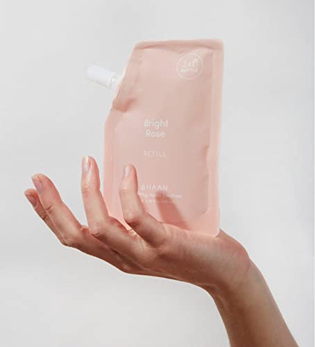 HAAN - Recarga Gel Hidroalcohólico - Desinfectante de Manos Hidratante en Spray 100ml con Aloe Vera - Aroma Bright Rose Cover