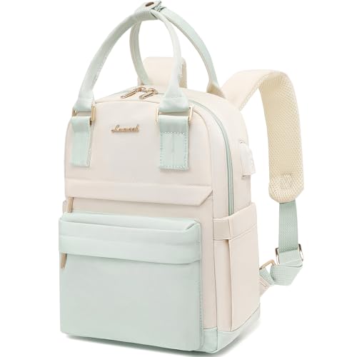 Image of LOVEVOOK Mini Backpack for Women Stylish Waterproof Backpack Purse with USB Port, Cute Daypack for College Travel Party
