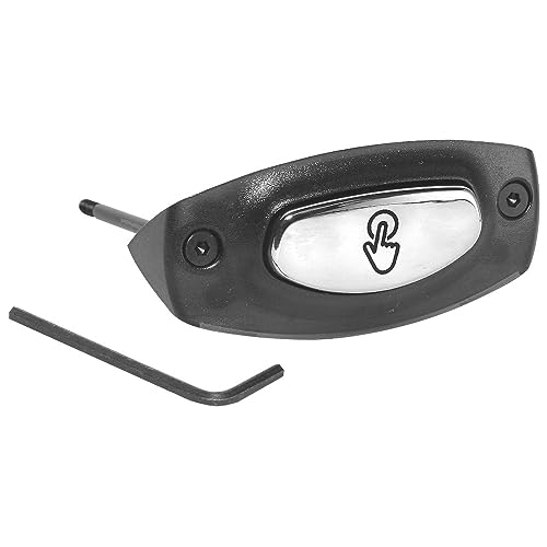 Sloan EBV-130-A Single Flush Cover Button Assembly - For use with Sloan G2 and ECOS Sensor Flushometers, Replacement Manual Override Button, Original OEM Parts, 0325172