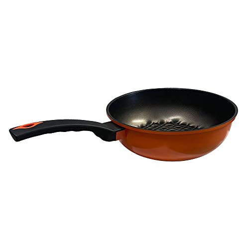 Wok antiadherente 10" (26 cm) con recubrimiento 3D miniatura 3