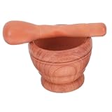 TOBBOMEY 2セット 加厚製ガーリックグラインディングペッスル 耐久性のある乳棒と乳鉢 キッチン調理用スパイス ニンニク粉砕器 薬用丸薬ぶし